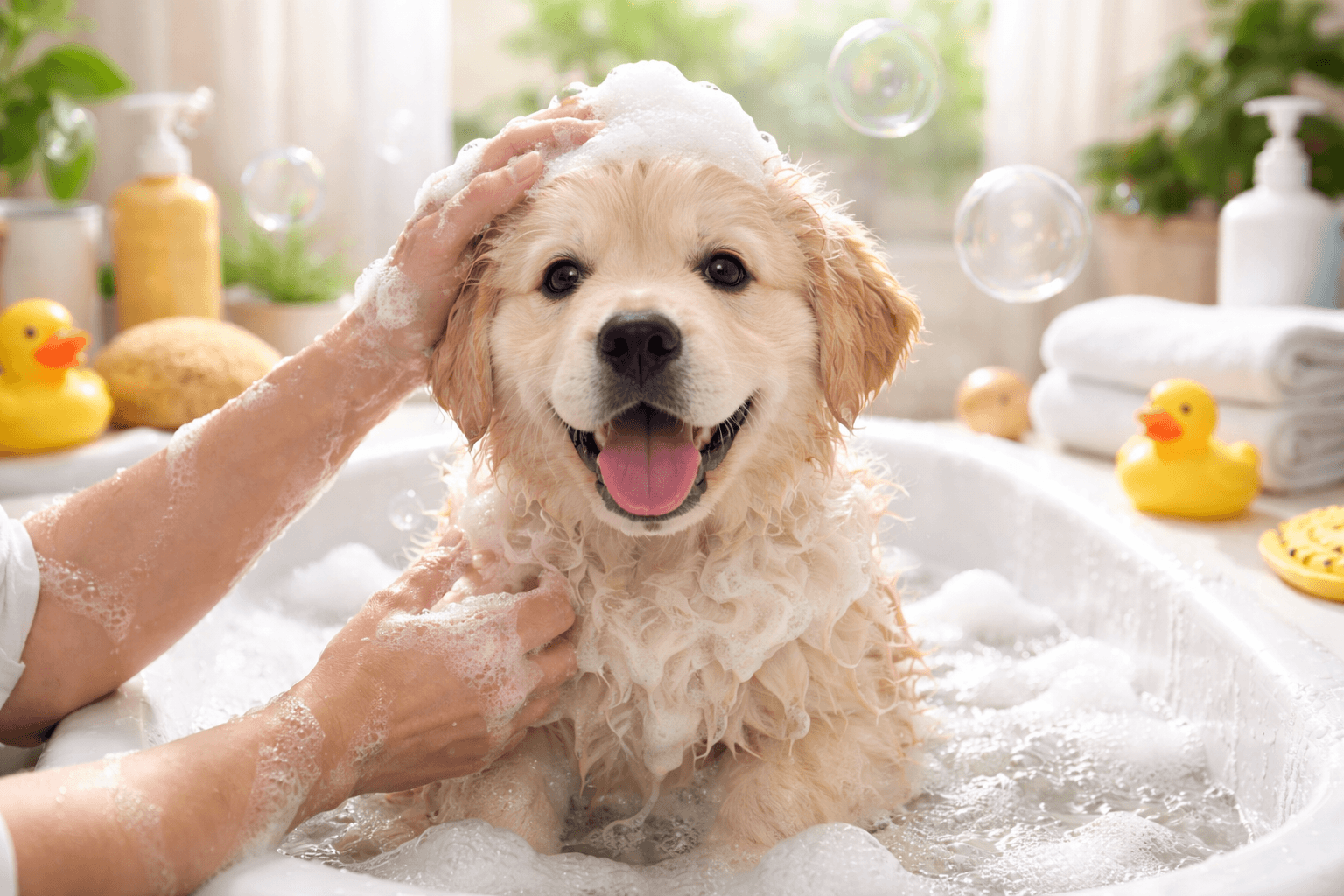 강아지 목욕, 얼마나 자주 어떻게 시켜야 할까