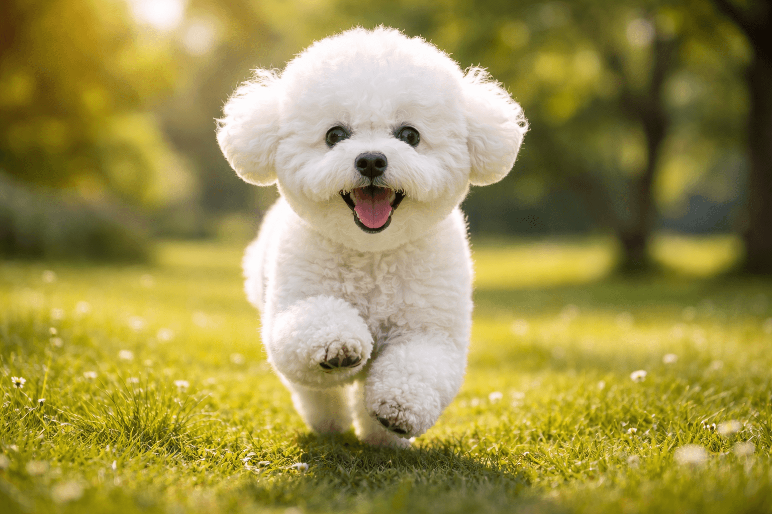 비숑프리제 성격 이미지