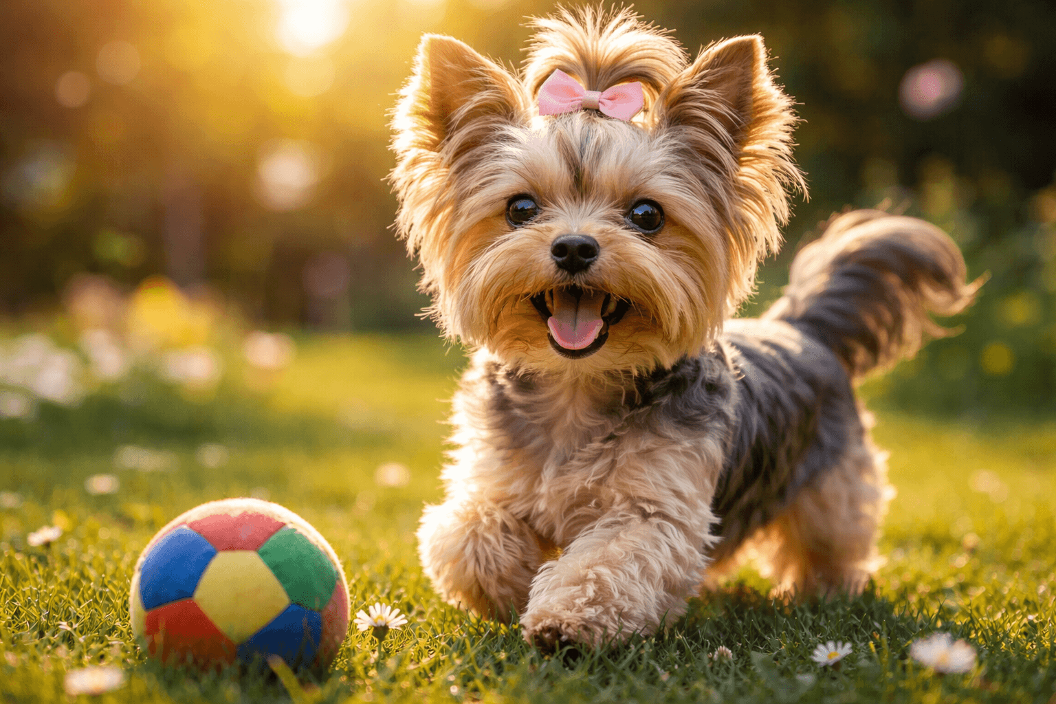 요크셔테리어 성격 이미지