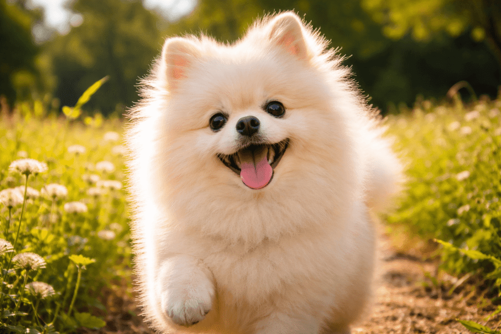 포메라니안 성격 이미지