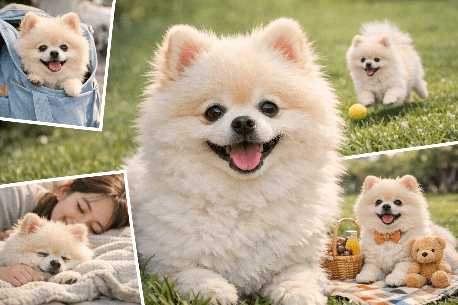 포메라니안 장점 이미지