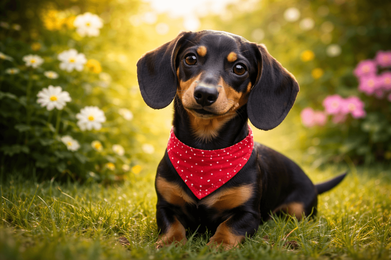 미니어처 닥스훈트 성격 이미지