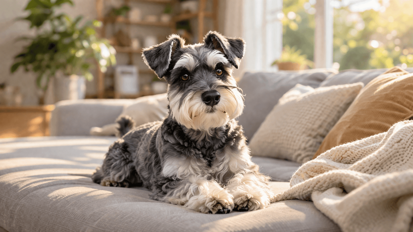 미니어처 슈나우저 단점 이미지