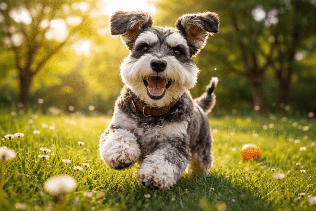 미니어처 슈나우저 성격 이미지