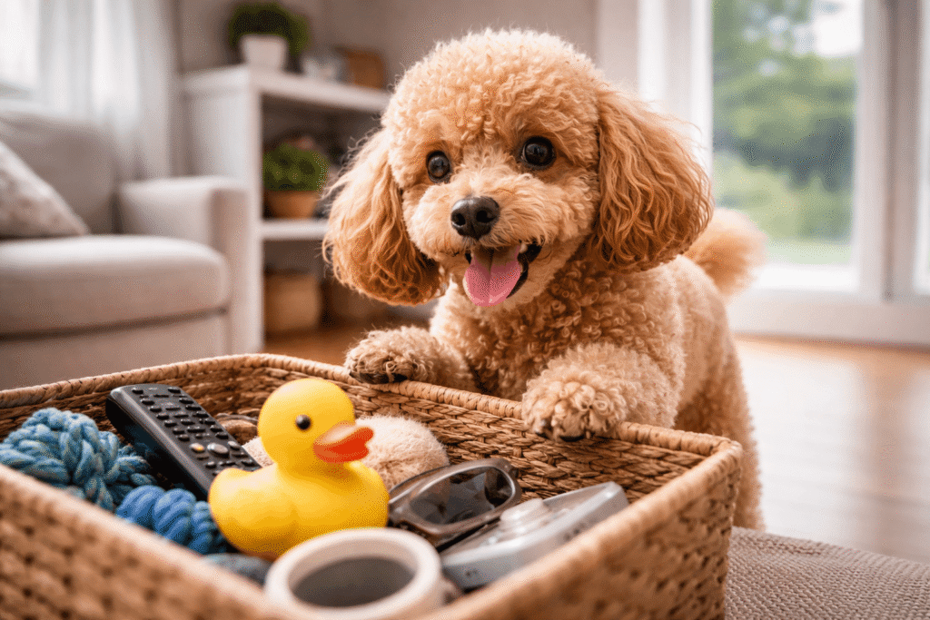 미니어처 푸들 장점 이미지