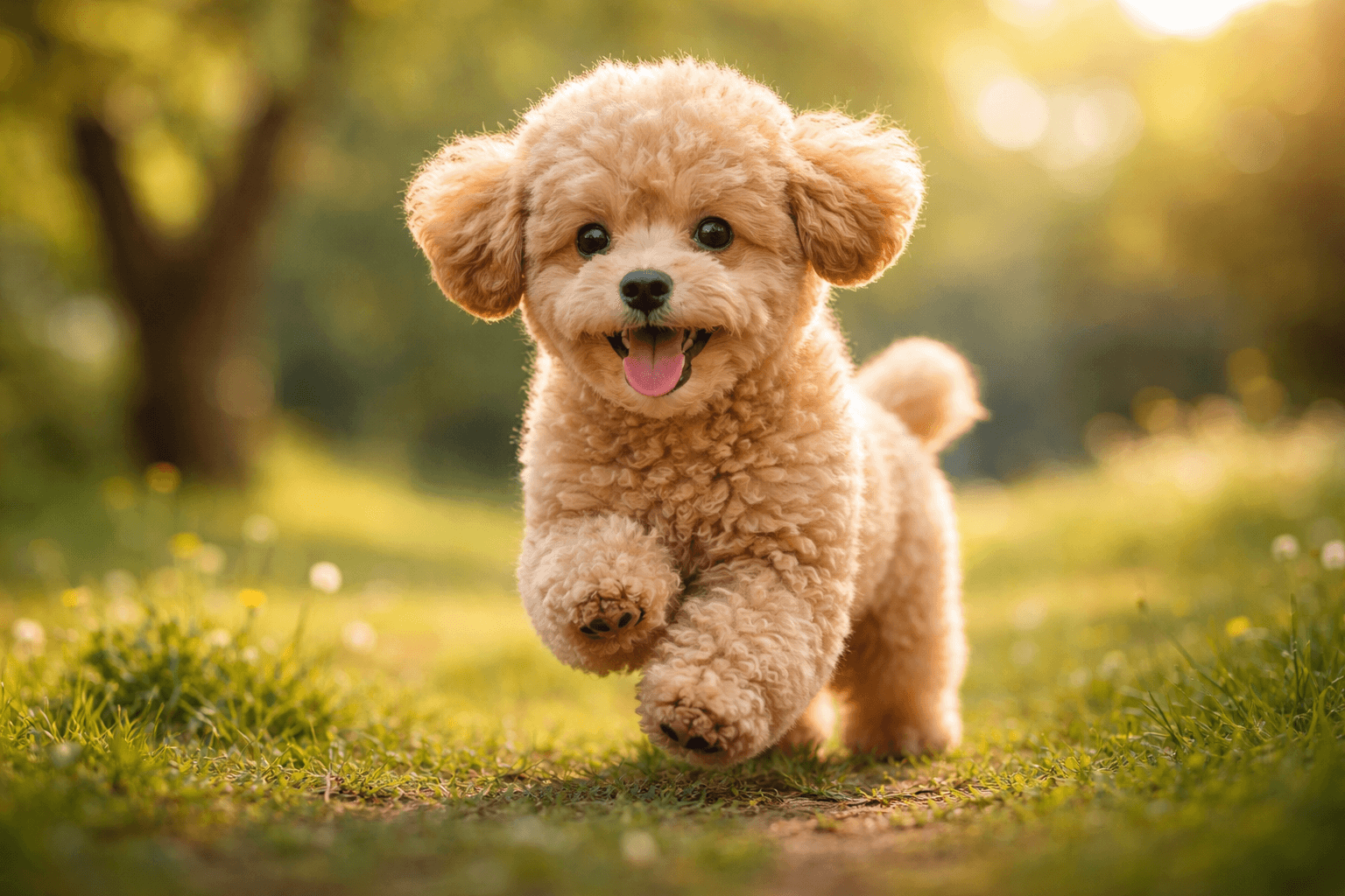 미니어처 푸들 성격 이미지