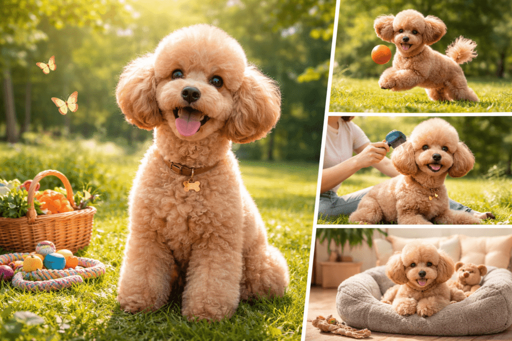 미니어처 푸들 장점 이미지