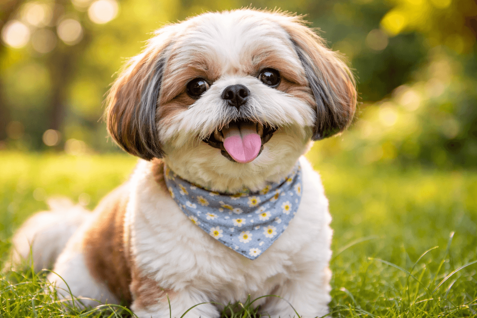 시츄 성격 이미지